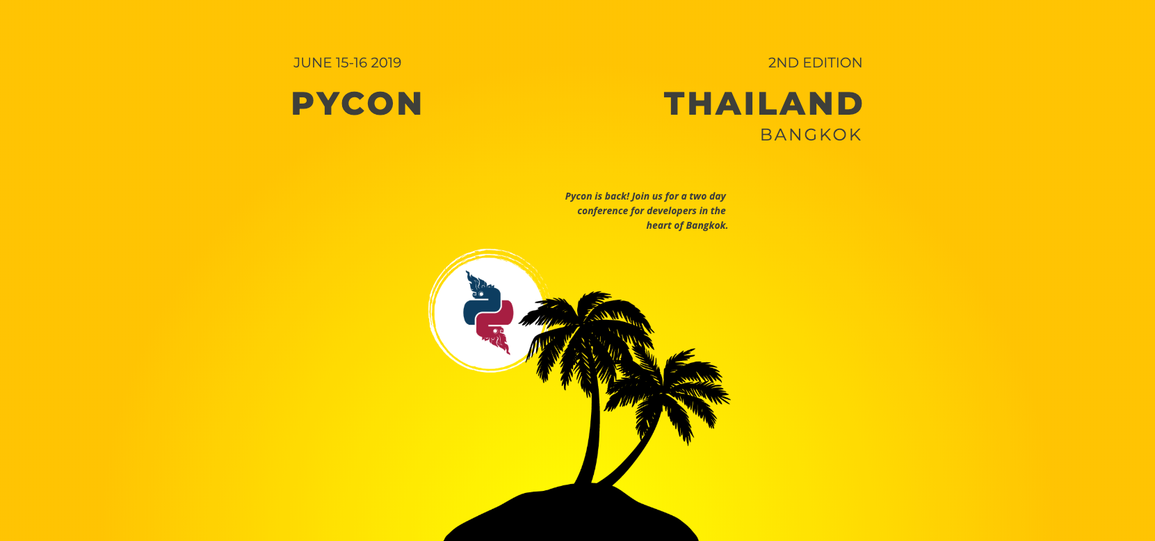 PyCon Thailand 2019 サムネイル